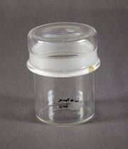 3 Small Glass Laboratory Jars